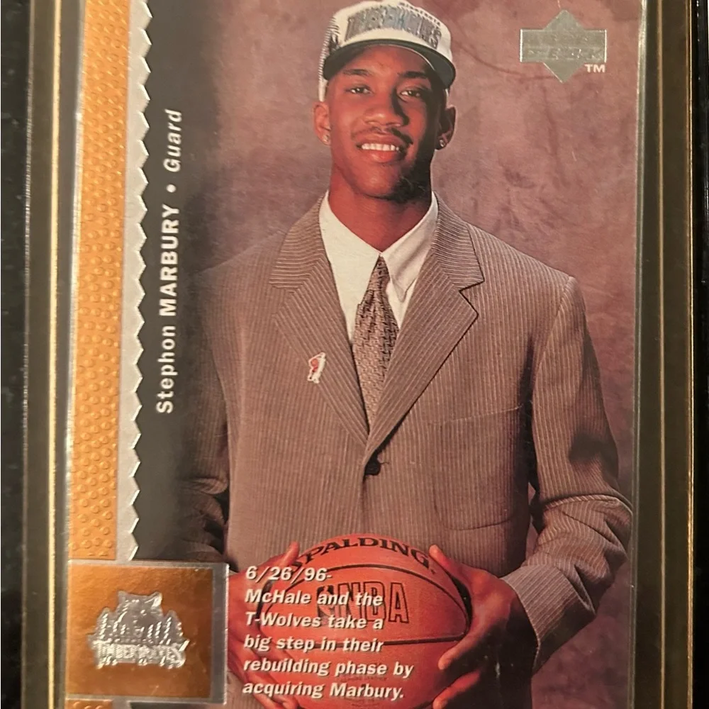 Stephon Marbury NBA Basketball Trading Cards (5) Medley - Picture 2 of 12